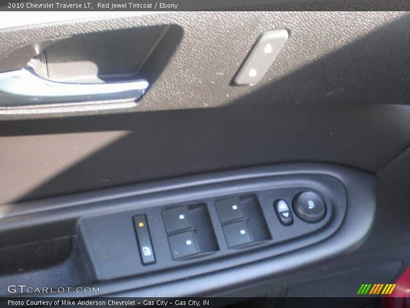 Red Jewel Tintcoat / Ebony 2010 Chevrolet Traverse LT