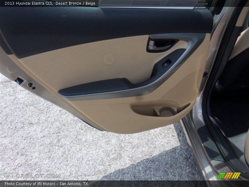 Desert Bronze / Beige 2013 Hyundai Elantra GLS