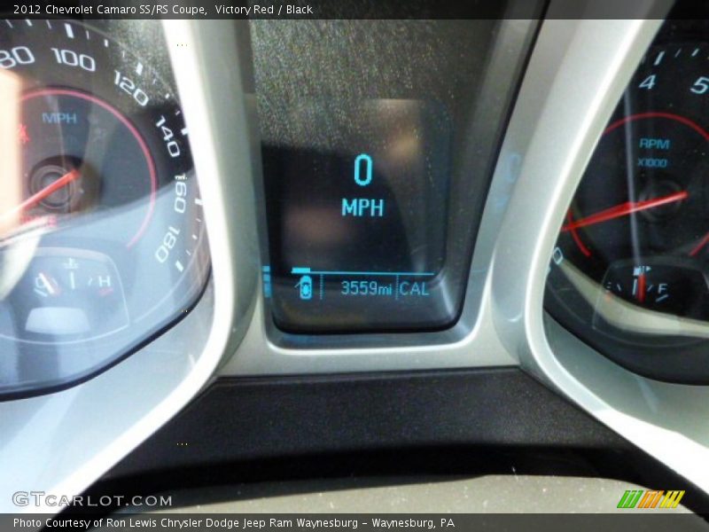 Victory Red / Black 2012 Chevrolet Camaro SS/RS Coupe