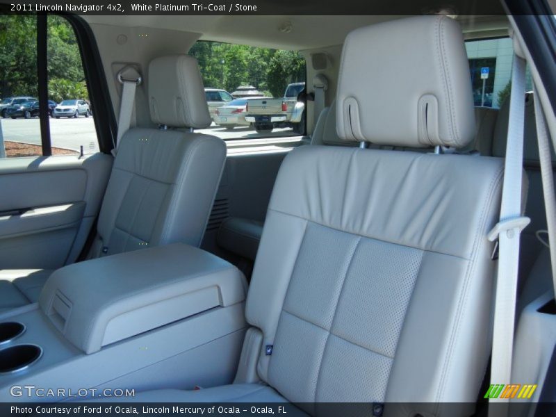 White Platinum Tri-Coat / Stone 2011 Lincoln Navigator 4x2