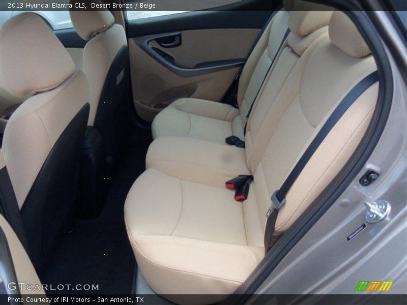 Desert Bronze / Beige 2013 Hyundai Elantra GLS