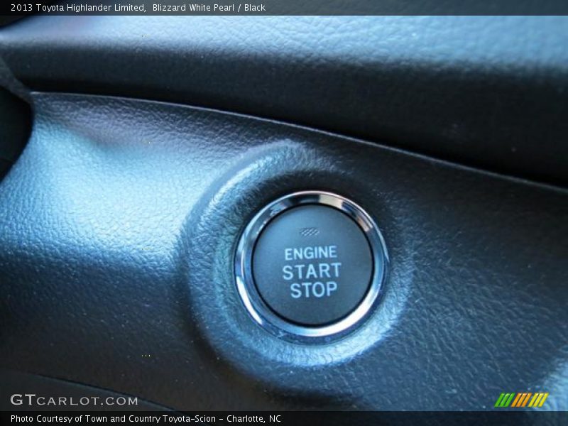 Controls of 2013 Highlander Limited