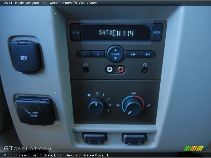Controls of 2011 Navigator 4x2