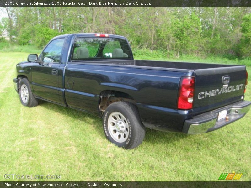 Dark Blue Metallic / Dark Charcoal 2006 Chevrolet Silverado 1500 Regular Cab