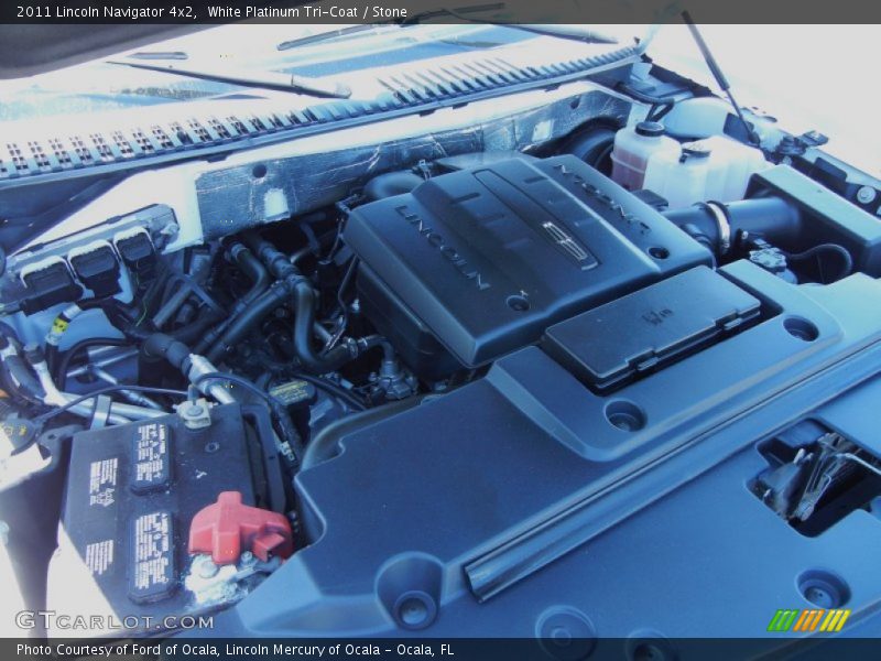  2011 Navigator 4x2 Engine - 5.4 Liter SOHC 24-Valve Flex-Fuel V8