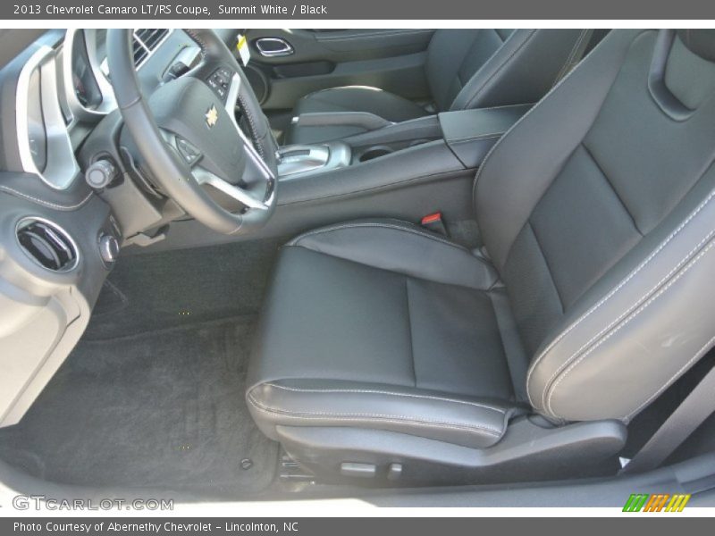Summit White / Black 2013 Chevrolet Camaro LT/RS Coupe