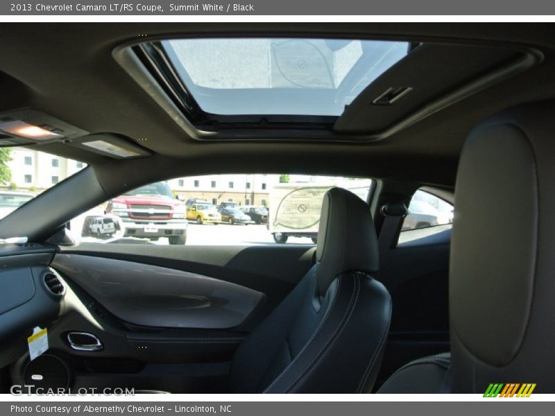 Summit White / Black 2013 Chevrolet Camaro LT/RS Coupe