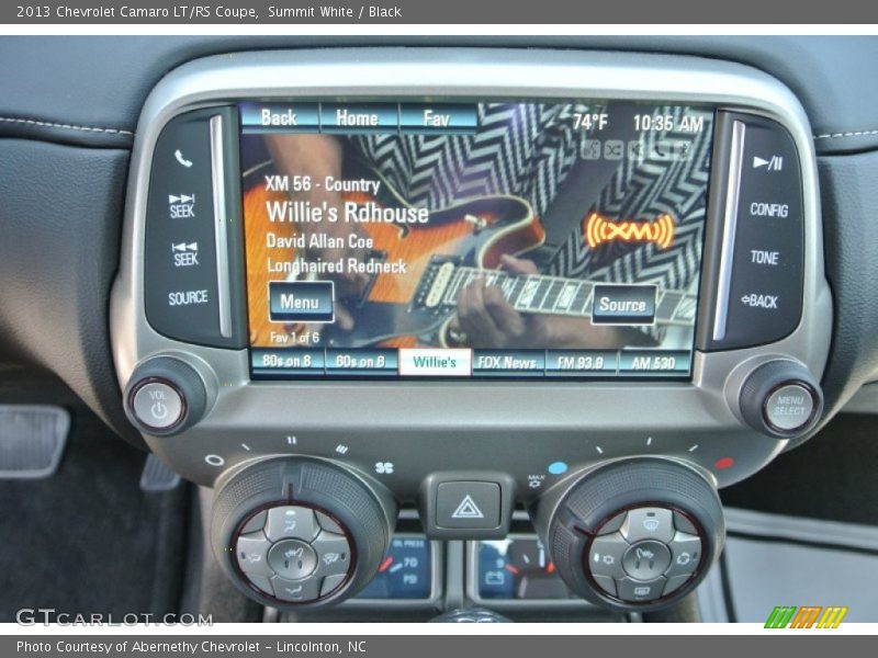 Summit White / Black 2013 Chevrolet Camaro LT/RS Coupe