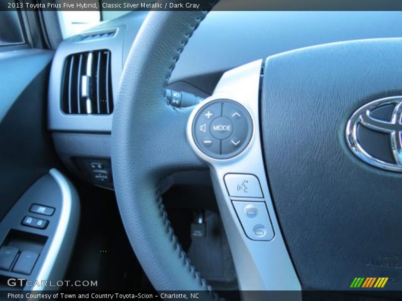 Controls of 2013 Prius Five Hybrid