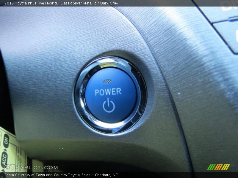 Controls of 2013 Prius Five Hybrid