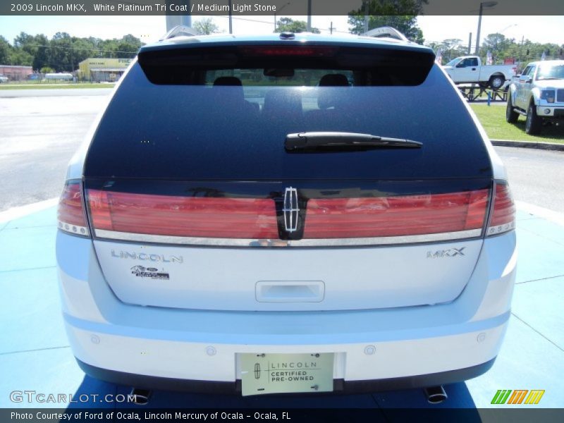 White Platinum Tri Coat / Medium Light Stone 2009 Lincoln MKX