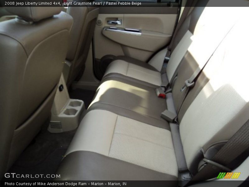 Light Graystone Pearl / Pastel Pebble Beige 2008 Jeep Liberty Limited 4x4