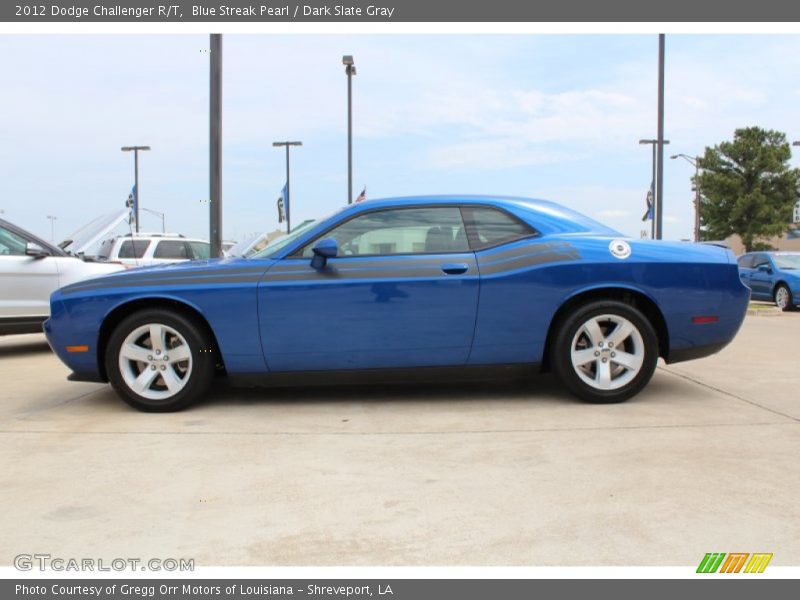  2012 Challenger R/T Blue Streak Pearl