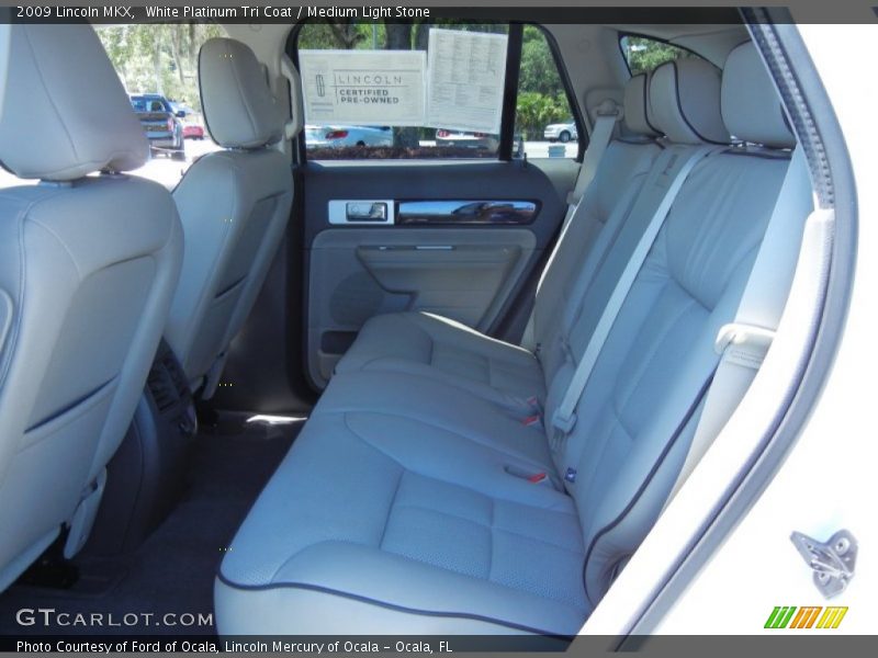 Rear Seat of 2009 MKX 