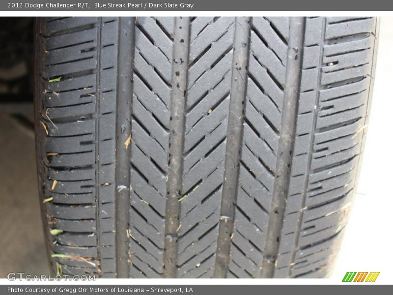 Blue Streak Pearl / Dark Slate Gray 2012 Dodge Challenger R/T