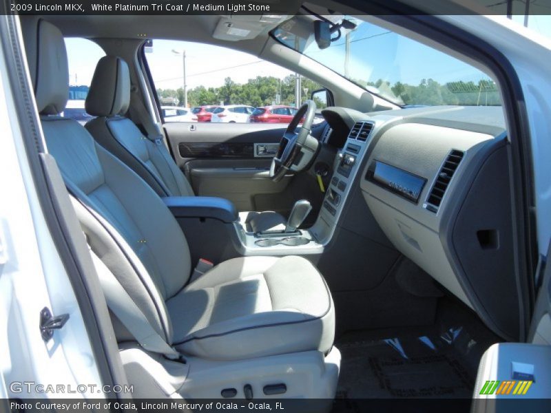 White Platinum Tri Coat / Medium Light Stone 2009 Lincoln MKX