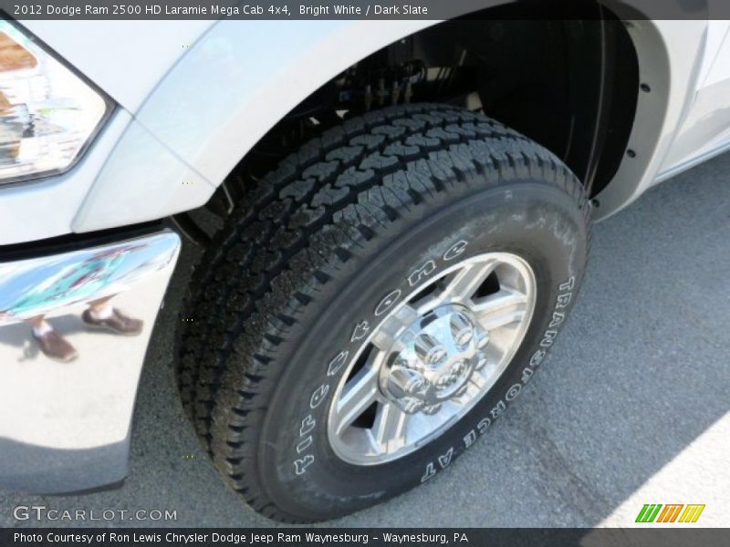 Bright White / Dark Slate 2012 Dodge Ram 2500 HD Laramie Mega Cab 4x4