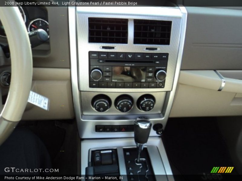 Light Graystone Pearl / Pastel Pebble Beige 2008 Jeep Liberty Limited 4x4