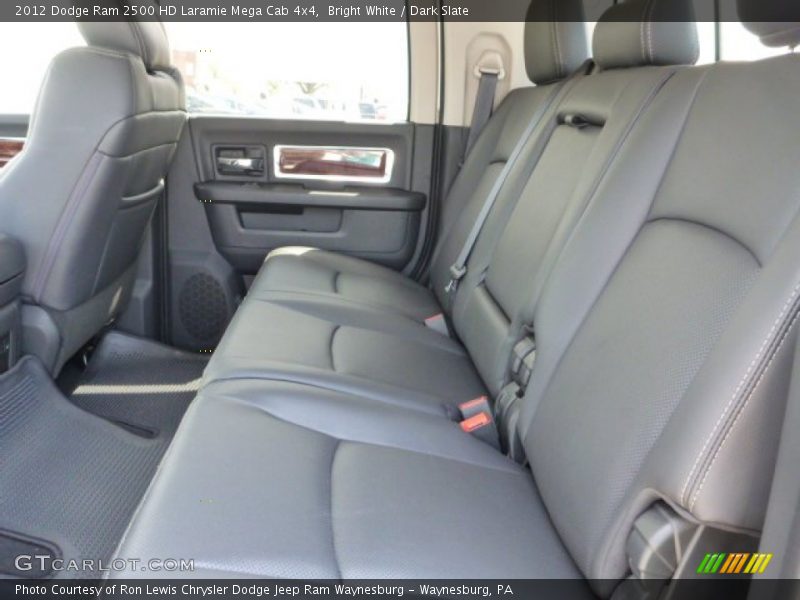 Bright White / Dark Slate 2012 Dodge Ram 2500 HD Laramie Mega Cab 4x4