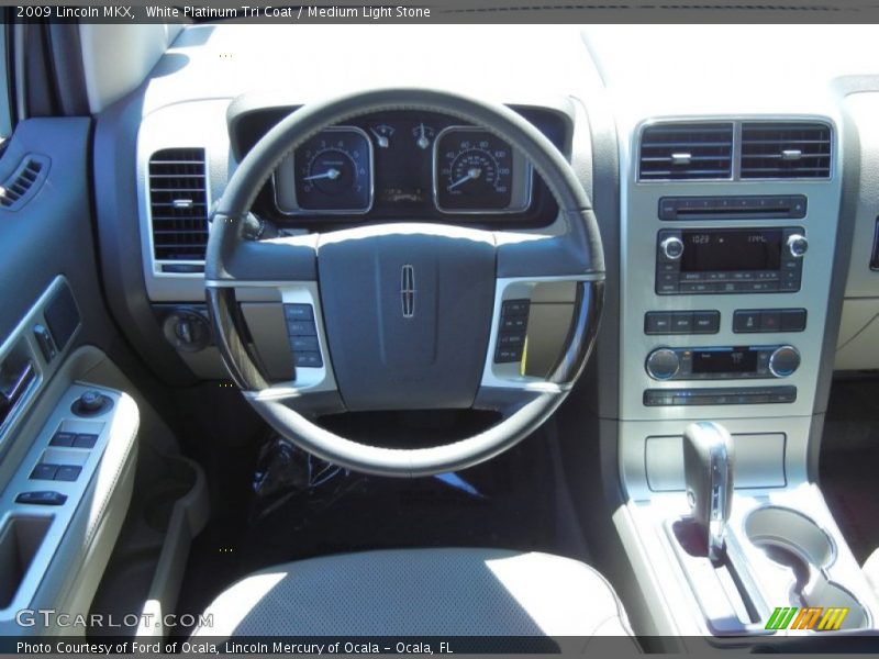 Dashboard of 2009 MKX 