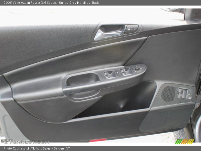 United Grey Metallic / Black 2006 Volkswagen Passat 3.6 Sedan