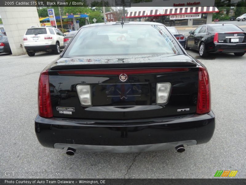 Black Raven / Ebony 2005 Cadillac STS V8