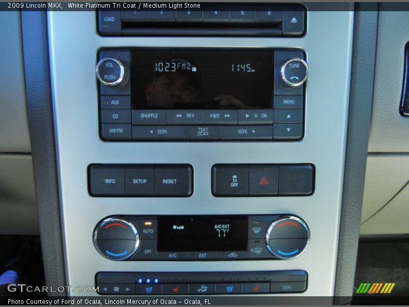 Controls of 2009 MKX 