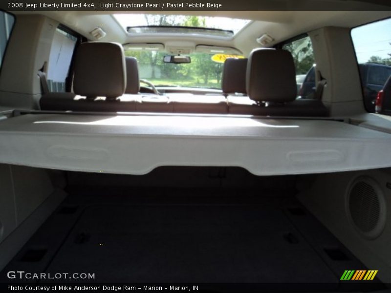 Light Graystone Pearl / Pastel Pebble Beige 2008 Jeep Liberty Limited 4x4