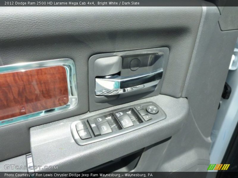 Bright White / Dark Slate 2012 Dodge Ram 2500 HD Laramie Mega Cab 4x4