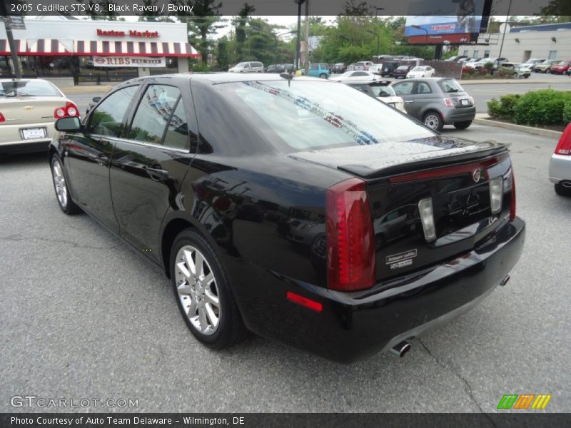 Black Raven / Ebony 2005 Cadillac STS V8