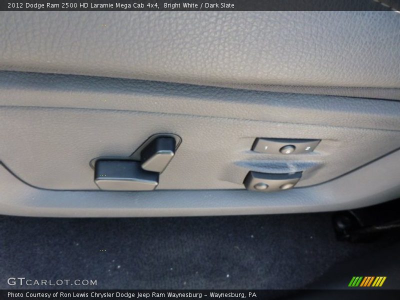 Bright White / Dark Slate 2012 Dodge Ram 2500 HD Laramie Mega Cab 4x4