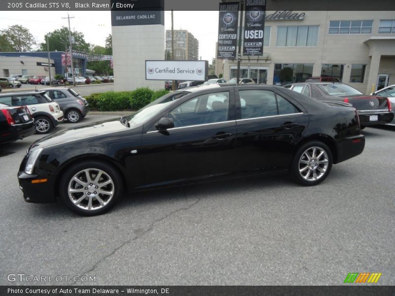 Black Raven / Ebony 2005 Cadillac STS V8