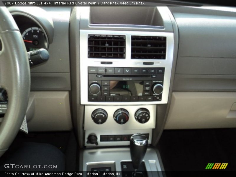 Inferno Red Crystal Pearl / Dark Khaki/Medium Khaki 2007 Dodge Nitro SLT 4x4