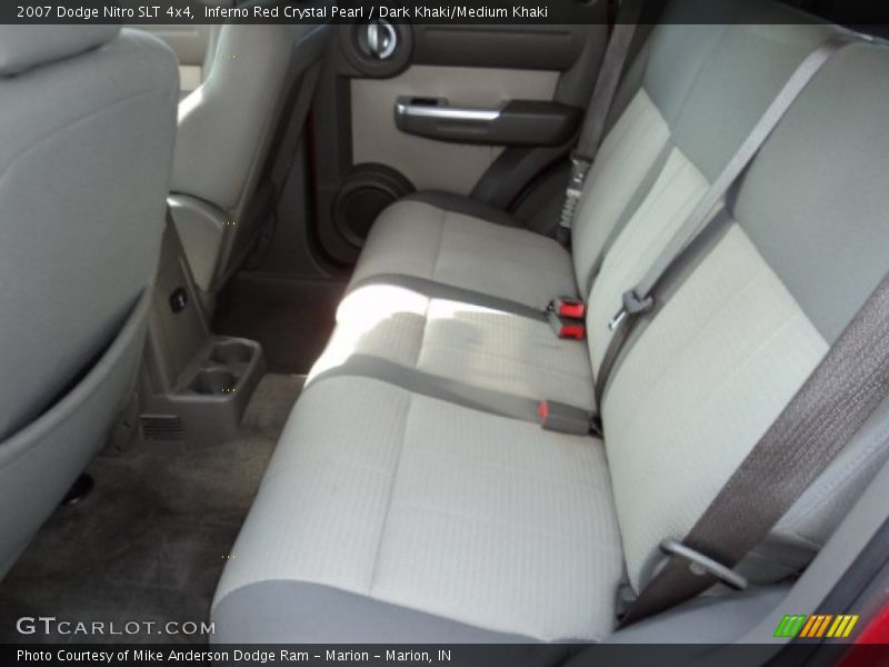 Inferno Red Crystal Pearl / Dark Khaki/Medium Khaki 2007 Dodge Nitro SLT 4x4