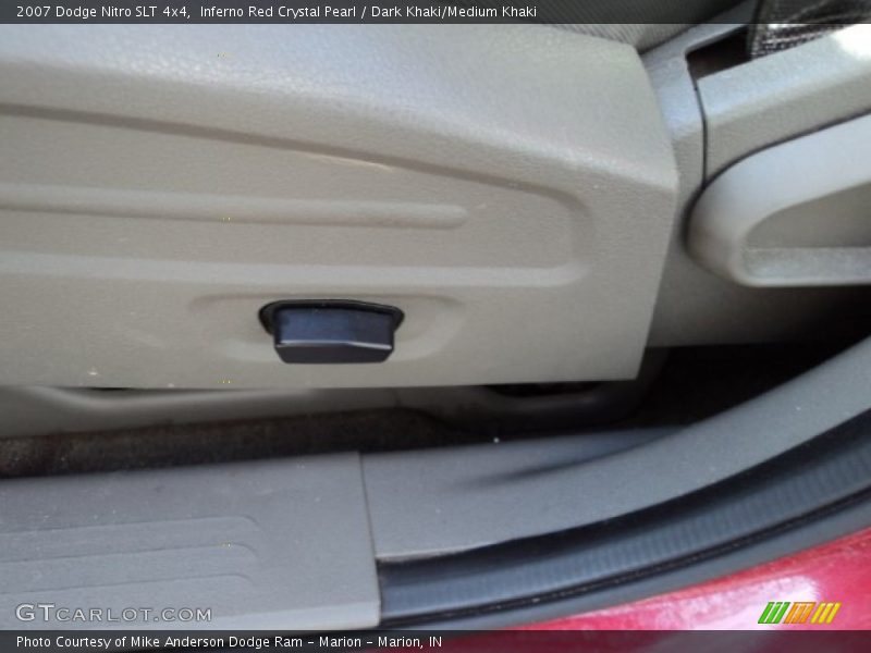 Inferno Red Crystal Pearl / Dark Khaki/Medium Khaki 2007 Dodge Nitro SLT 4x4