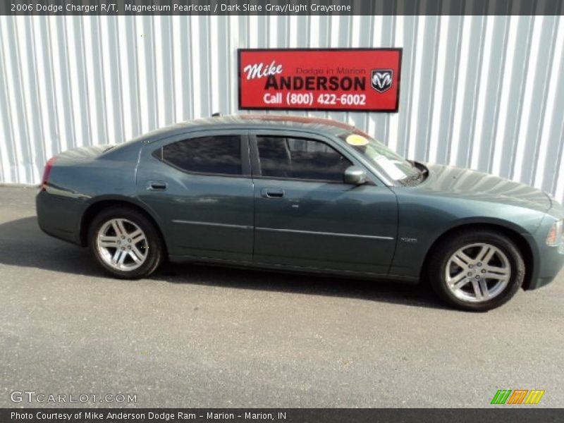 Magnesium Pearlcoat / Dark Slate Gray/Light Graystone 2006 Dodge Charger R/T