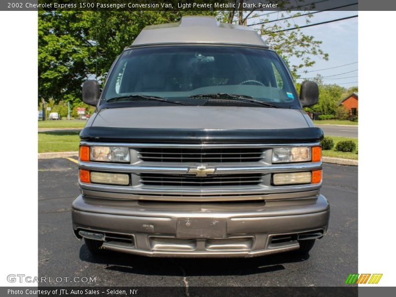 Light Pewter Metallic / Dark Pewter 2002 Chevrolet Express 1500 Passenger Conversion Van