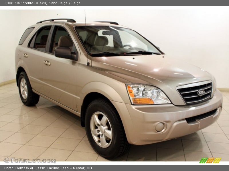 Sand Beige / Beige 2008 Kia Sorento LX 4x4