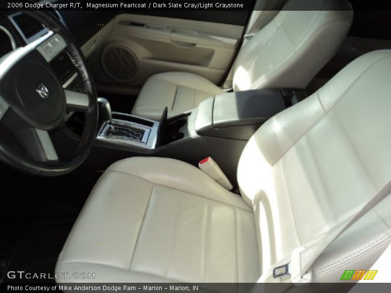 Magnesium Pearlcoat / Dark Slate Gray/Light Graystone 2006 Dodge Charger R/T