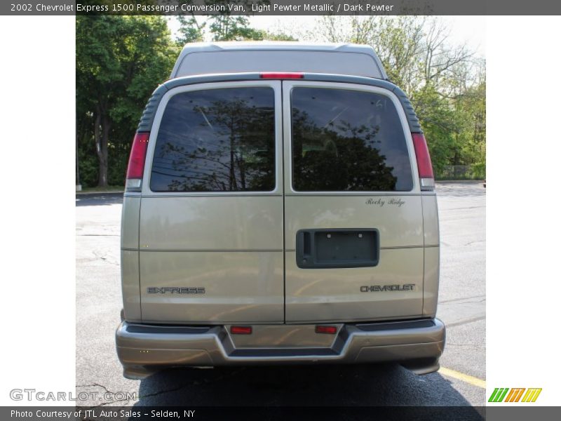 Light Pewter Metallic / Dark Pewter 2002 Chevrolet Express 1500 Passenger Conversion Van