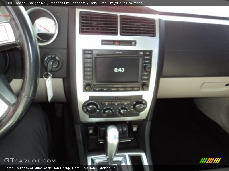 Magnesium Pearlcoat / Dark Slate Gray/Light Graystone 2006 Dodge Charger R/T