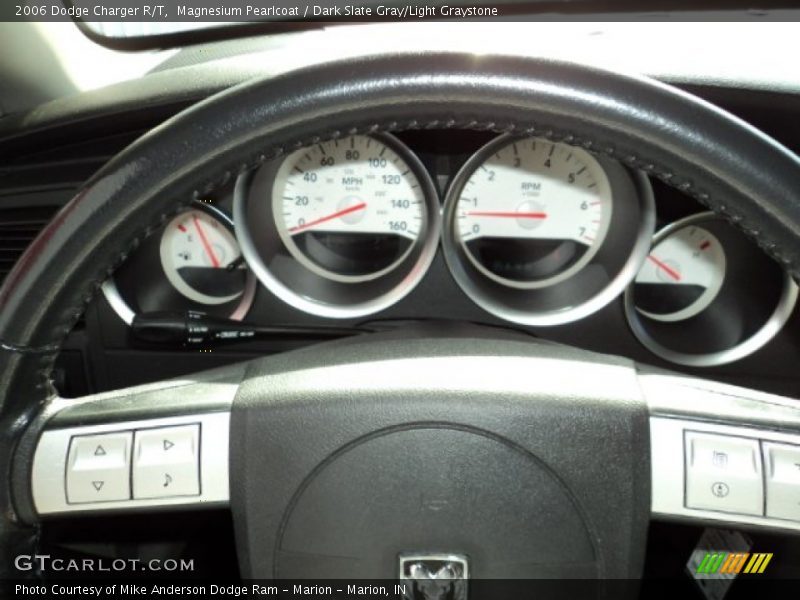 Magnesium Pearlcoat / Dark Slate Gray/Light Graystone 2006 Dodge Charger R/T