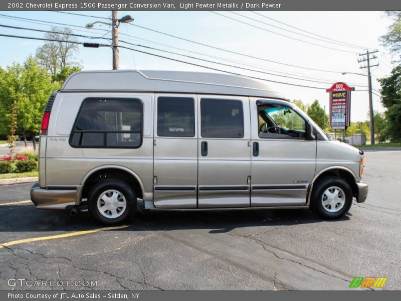 Light Pewter Metallic / Dark Pewter 2002 Chevrolet Express 1500 Passenger Conversion Van