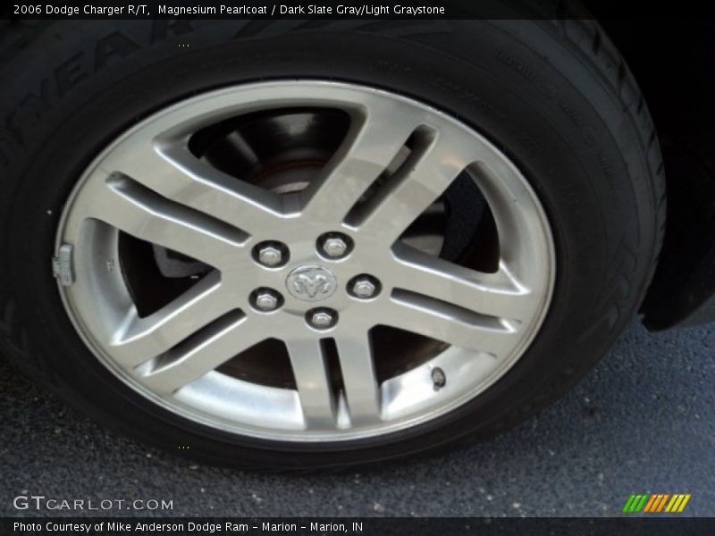 Magnesium Pearlcoat / Dark Slate Gray/Light Graystone 2006 Dodge Charger R/T