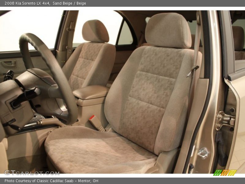 Sand Beige / Beige 2008 Kia Sorento LX 4x4