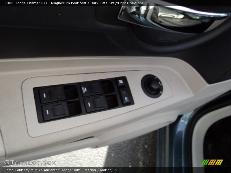 Magnesium Pearlcoat / Dark Slate Gray/Light Graystone 2006 Dodge Charger R/T