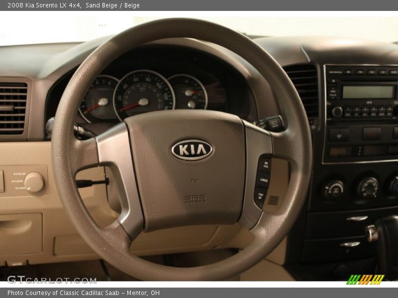 Sand Beige / Beige 2008 Kia Sorento LX 4x4