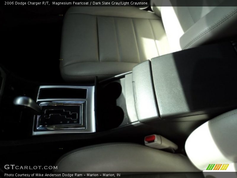 Magnesium Pearlcoat / Dark Slate Gray/Light Graystone 2006 Dodge Charger R/T