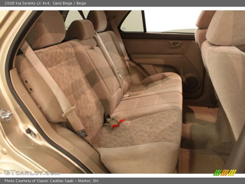 Sand Beige / Beige 2008 Kia Sorento LX 4x4