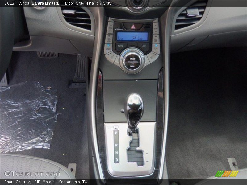 Harbor Gray Metallic / Gray 2013 Hyundai Elantra Limited